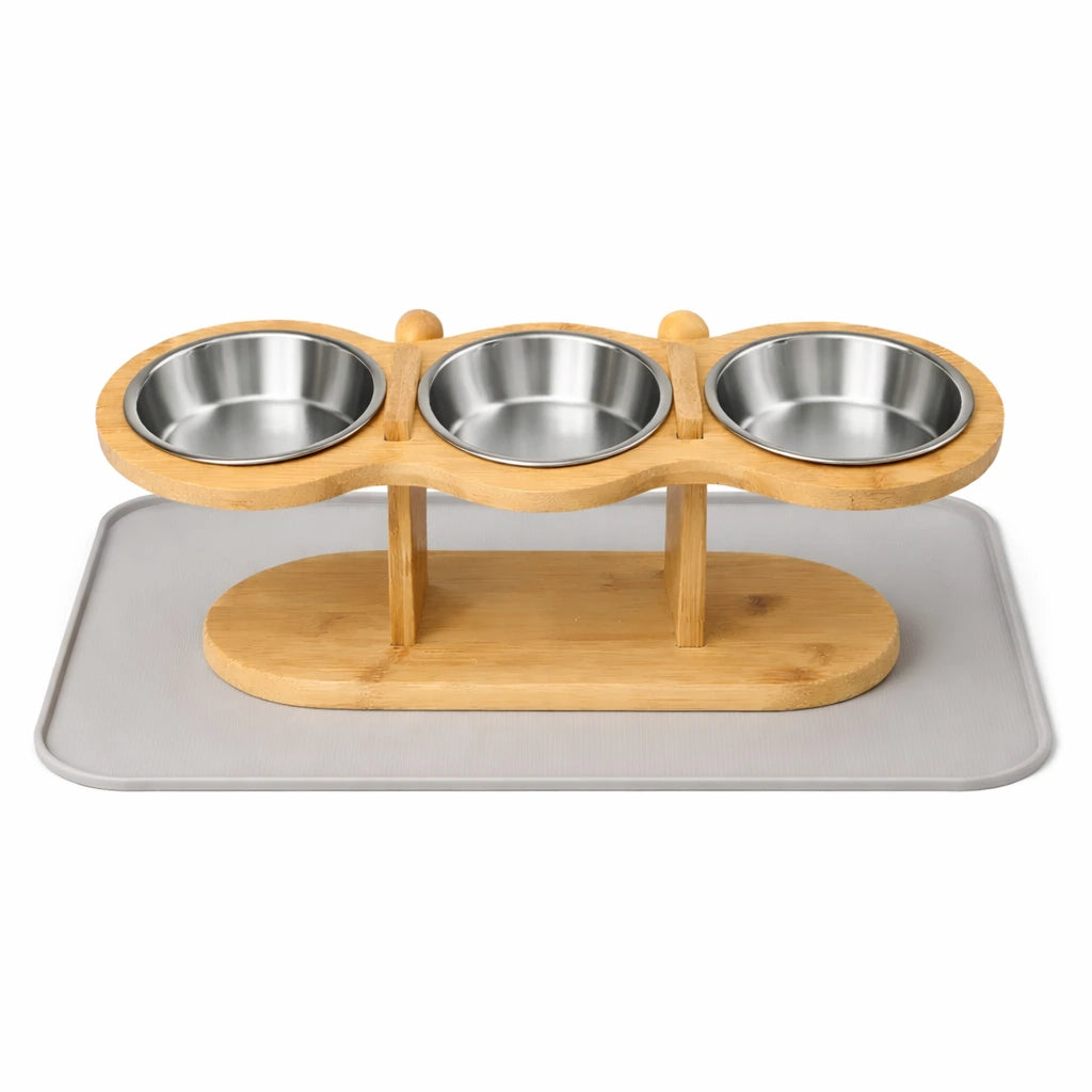 Gamelle Surélevée Triple