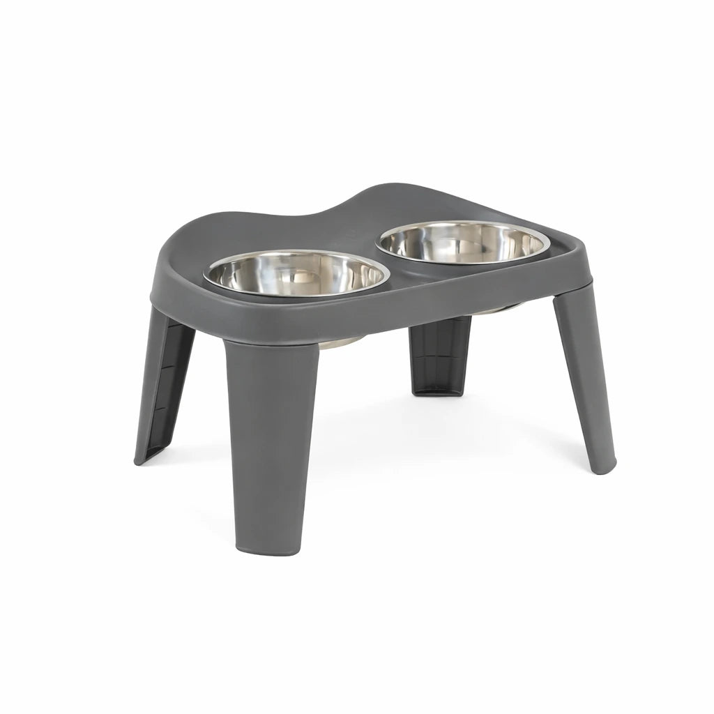 Gamelle Surélevée Avec Support Pliable
