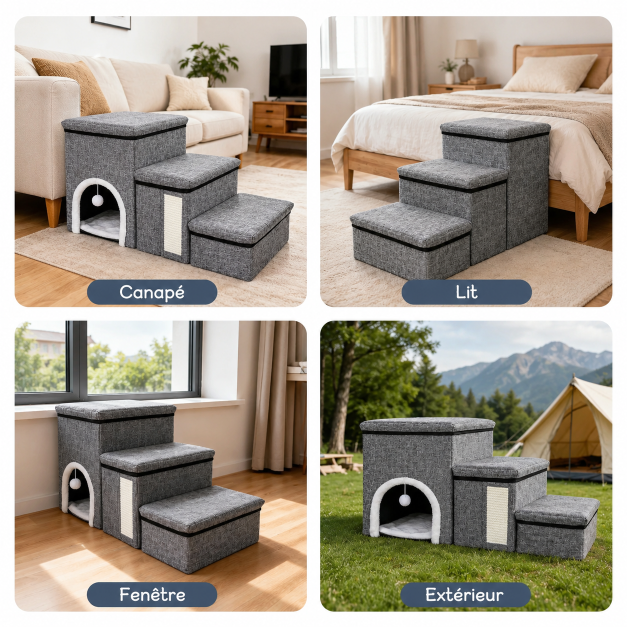 Escaliers Confortable Pour Grand Chien