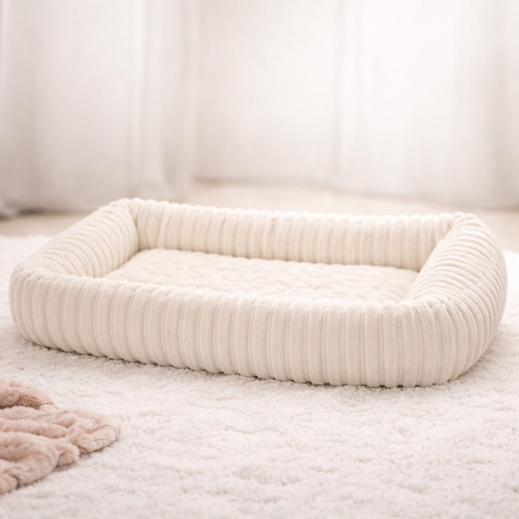 Lit Orthopédique Pour Chien En Peluche