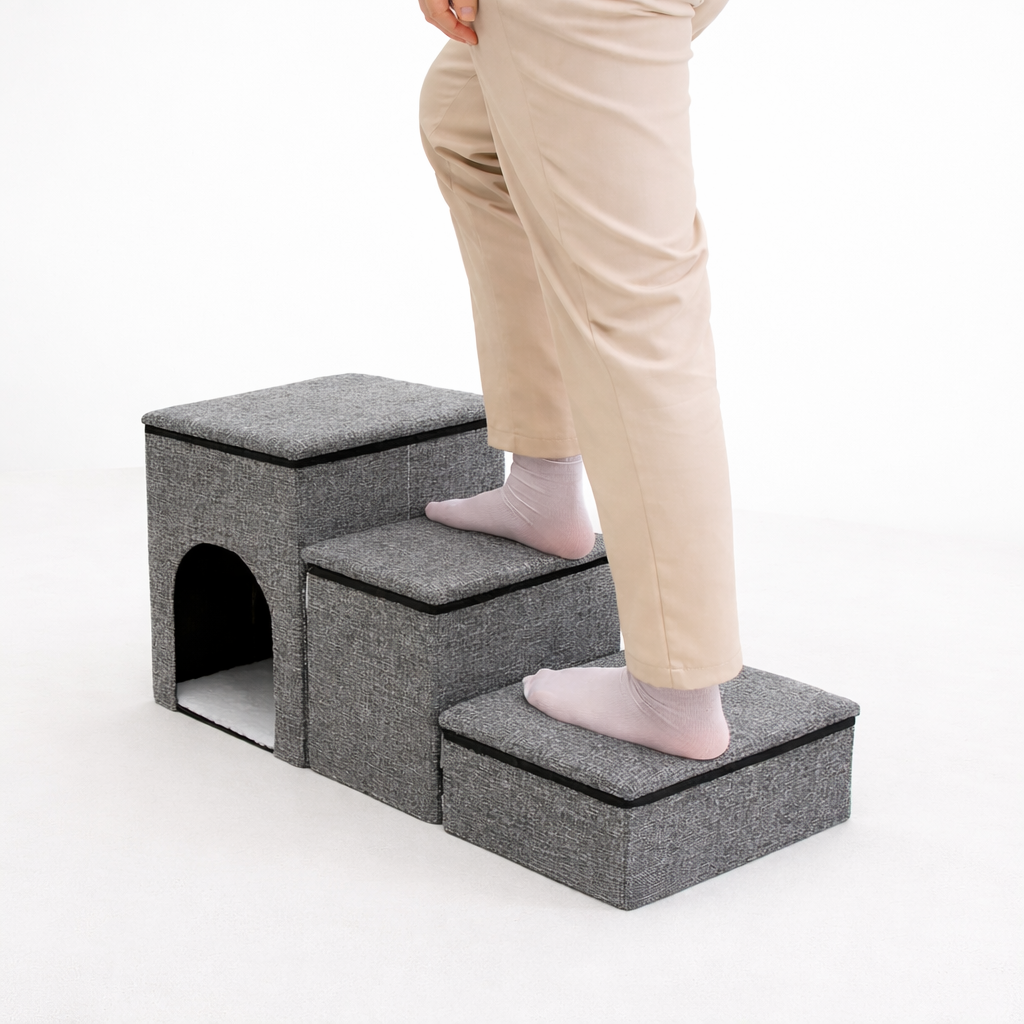 Escaliers Confortable Avec Rangements