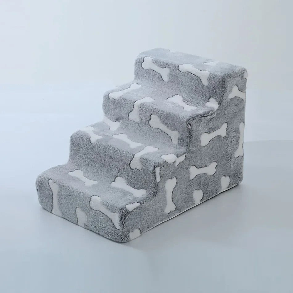 Escaliers En Mousse Sécurisés Pour Chien Avec Motifs