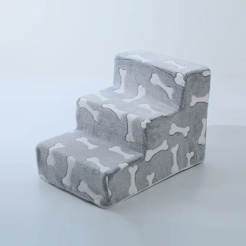 Escaliers En Mousse Sécurisés Pour Chien Avec Motifs