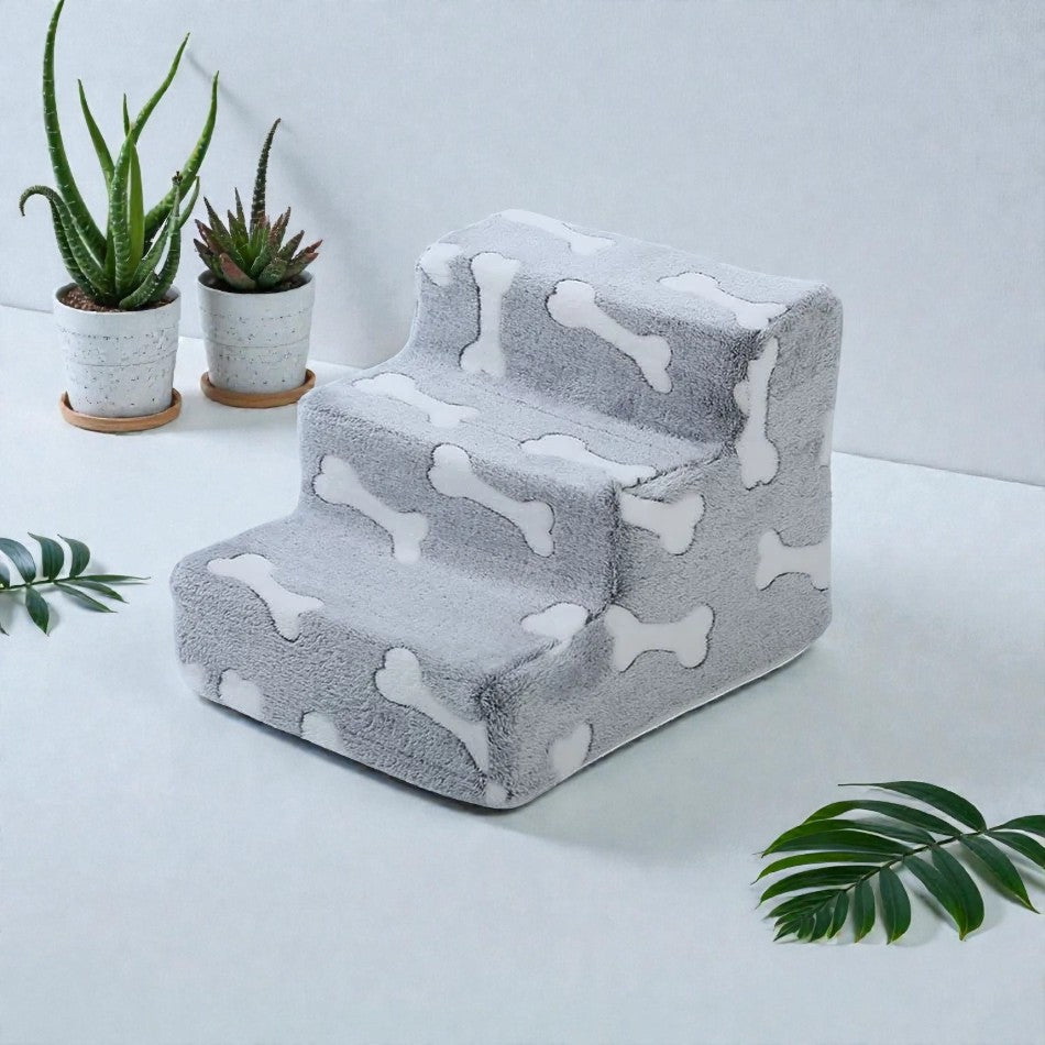 Escaliers En Mousse Sécurisés Pour Chien Avec Motifs