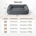 Lit Orthopédique Pour Chien En Peluche